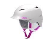 Bern 2016 17 Junior Girls Camina Winter Snow Helmet Satin White w White Liner S M