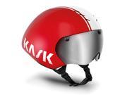 Kask Bambino Pro Time Trial Cycling Helmet Red White L