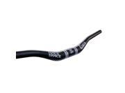 Race Face SIXC 35 Riser Carbon Handlebar 35 x 800mm 35mm Rise Silver White Decal