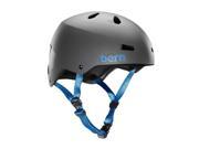 Bern 2016 Men s Macon EPS Summer Bike Skate Helmet w Crank Fit Matte Grey L XL
