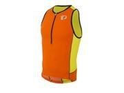 Pearl Izumi 2016 17 Men s Elite Pursuit Triathlon Singlet 13121601 Red Orange Lime Punch M