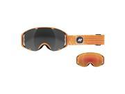 K2 2015 16 Source Winter Snow Goggles Solar Flare Blackout Sliced Orange One Size