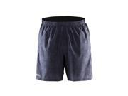 Craft 2017 Men s Run Relaxed 2 in 1 Shorts 1902518 Line Black 3XL