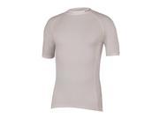 Endura 2016 Men s Transrib Short Sleeve Baselayer Shirt E3071 White M