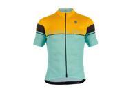 Giordana 2015 Men s Sport Elite Short Sleeve Cycling Jersey GS S3 SSJY GSPT Yellow Green S