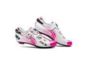 Sidi 2015 16 Women s Wire Carbon Air Road Cycling Shoes SRS WWA White Pink Fluorescent 38.5
