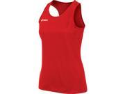 Asics 2016 Women s Rival II Track and Field Singlet TF2934 Red 2XL