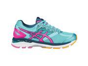 Asics 2016 Women s GT 2000 4 Running Shoes T656N.4034 Turquoise Hot Pink Navy 8.5