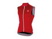 Castelli 2017 Men s Entrada Full Zip Sleeveless Cycling Jersey A16014 red S