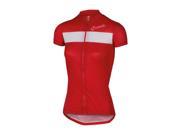Castelli 2016 Women s Sentimento Full Zip Short Sleeve Cycling Jersey A16082 red M