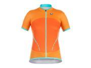 Giordana 2016 Women s Silverline Short Sleeve Cycling Jersey GI S6 WSSJ SILV Orange Green XS