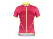 Giordana 2017 Women s Silverline Short Sleeve Cycling Jersey GI S6 WSSJ SILV Pink Yellow S