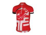 Castelli 2015 Veleno Kid Children s Youth Short Sleeve Cycling Jersey A16063 Red YS