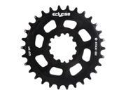 Eclypse 30T 3 32 Thick Thin Alloy GXP Mount Single Ring Bicycle Chainring Black EC118B
