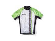 Primal Wear 2016 Men s Frequency Evo Short Sleeve Cycling Jersey FRE1J35M Green White Black L