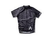 Primal Wear 2016 Men s Swerved Short Sleeve Sport Cut Cycling Jersey SWERJ20M Black S