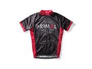 Primal Wear 2016 Men s Roadhouse Short Sleeve Sport Cut Cycling Jersey ROA1J20M Black Red L