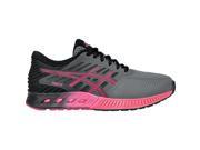 Asics 2016 Women s fuzeX Running Shoes T689N.9721 Titanium Azalea Black 8.5