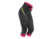Giordana 2017 Women s Silverline Cycling Knickers GI S6 WSPK SILV Black Pink with Yellow accents M