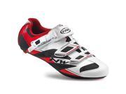 Northwave 2016 Sonic 2 SRS Road Cycling Shoes 80161014 53 White Red 42