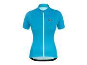 Giordana 2016 Women s Fusion Short Sleeve Cycling Jersey GI S6 WSSJ FUSI Turquoise Blue White XS