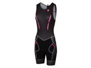 Castelli 2017 Women s Free Tri ITU Triathlon Suit T16079 black pink fluo M