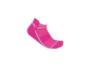 Castelli 2017 Women s Invisibile Cycling Sock R16062 pink fluo L XL