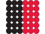 Birchwood Casey Dirty Bird 1 Adhesive Paster Targets 216 Red 216 Black 34118