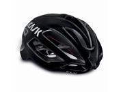 Kask Protone Road Cycling Helmet Black with Black Trim Large
