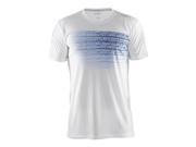 Craft 2017 Men s Mind Short Sleeve Running Tee 1903949 White Platinum M