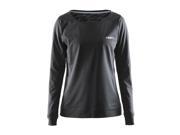 Craft 2017 Women s Pure Light Sweatshirt 1903321 Black Melage XS