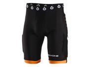 SixSixOne 2016 Men s Evo Compression High Impact Protection Cycling Short With Chamois 7053 Black M
