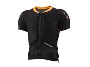 SixSixOne 2016 Men s Evo Compression Short Sleeve High Impact Protection Cycling Jacket 7050 Black L