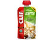 Clif Bar Organic Energy Food Oatmeal Pouches Box of 6 Apple Cinnamon Oatmeal