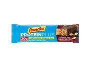 PowerBar ProteinPlus Reduced Sugar 20g Energy Bar Box of 15 Chocolate Peanut Butter
