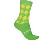 Castelli 2016 Cannondale Rosso Corsa 13 Cycling Sock V4206049 Sprint Green S M