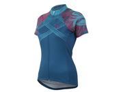 Pearl Izumi 2016 17 Women s Select Escape LTD Short Sleeve Cycling Jersey 11221634 FLORAL MOROCCAN BLUE S
