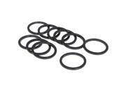 Evo Alliage Alloy 1 1 8 inch Bicycle Headset Spacers Black 10mm x 26.8mm x qty 10