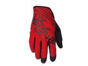 SixSixOne 2016 Men s Raji Full Finger Mountain Cycling Gloves 7110 Red Black S
