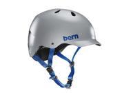 Bern 2016 Team Watts EPS Summer Bicycle Skate Helmet Fitted Solid Color Satin Light Grey XL