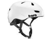 Bern 2014 Men s Brentwood Summer Bike Helmet Satin White S M