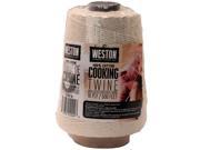 Weston Brands Cooking Twine Cone 500 16 Ply Natural Cotton CookingTwineCone 500 16ply NaturalCotton