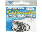 Gamakatsu Nautilus Hook Size 2 0 Black 42412