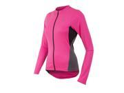 Pearl Izumi 2016 17 Womens Select Long Sleeve Cycling Jersey 11221501 SCREAMING PINK SMOKED PEARL S