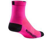 Louis Garneau 2017 Conti Cycling Running Socks 1085057 Pink Glow SM