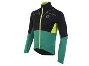 Pearl Izumi 2016 17 Men s P.R.O. Pursuit Softshell Cycling Jacket 11131603 BLACK PEPPER GREEN L