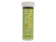 Nuun Active Effervescent Electrolyte Supplement Tablets 1 Tube Lemon Lime