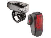 Lezyne LED KTV Drive Bicycle Headlight Tail Light Pair Black