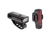 Lezyne Micro Drive 450XL Bicycle LED Headlight Strip Drive Tail Light Pair Black