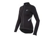Pearl Izumi 2016 17 Women s P.R.O. Pursuit Thermal Long Sleeve Cycling Jersey 11221647 BLACK STRIPE S